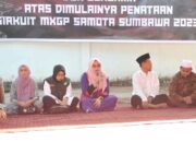 Do’a Bersama Dimulainya Penataan Sirkuit MXGP Samota Sumbawa 2023