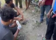 Ketahuan Simpan Sabu di Tiang Jemuran Belakang Rumah