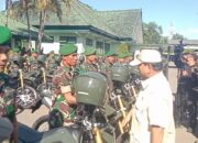 Menhan Prabowo Subianto Bagikan 40 Unit Sepeda Motor untuk Babinsa