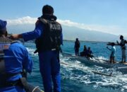 Polairud Polda NTB Bantu Proses Pencarian Korban Hilang Terseret Ombak di Lotim