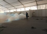 Dikes Sumbawa Fogging Lokasi Sirkuit Jelang MXGP Samota