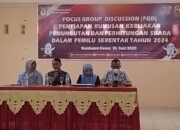 KPU Sumbawa Gelar FGD Perumusan Kebijakan Pemungutan dan Penghitungan Suara Pemilu 2024
