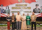 Pisah Sambut Danrem 162/WB, Brigjen TNI Agus Bhakti : Kuncinya Kolaborasi Sinergi