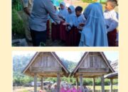 Kapolres Sumbawa Kunjungi SDN Pusu Desa Tepal, Guru Curhat Anak Anak dapat Hadiah