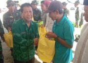 Sekda Kabupaten Sumbawa Dampingi Danrem 162/WB Tutup TMMD ke-116 2023