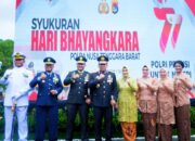 Danrem 162/WB Hadiri Upacara Hari Bhayangkara Ke 77