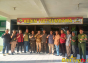 Dandim 1607/Sumbawa Terima Kunjungan Kabalai KPH Sumbawa