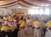 Puluhan Caleg Diberi Pembekalan, Ketua DPD 2 Golkar Sumbawa Ajak Kader Bekerja Keras Rebut Kejayaan Partai