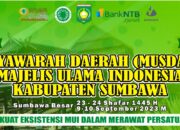 Musda IX MUI Kabupaten Sumbawa Siap Digelar