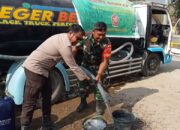 HUT TNI ke – 78 Kodim 1628 SB Salurkan Air Bersih Untuk Masyarakat
