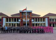Kapolres Sumbawa Pimpin Upacara Penutupan Tradisi Pembaretan Bintara Remaja