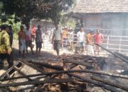 Kebakaran Rumah Semi Permanen di Desa Motong Utan Berhasil Dipadamkan