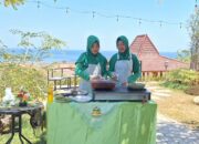 Rayakan HUT TNI ke-78, Persit Kartika Chandra Kirana Cabang XXVI Kodim 1607/Sumbawa Demo Masak Sepat dan Singang