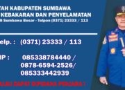 Dinas Damkartan Sumbawa Berikan Kemudahan Akses Informasi Bencana Melalui Call Center