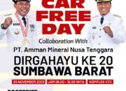4 Unit Sepeda Motor Jadi Hadiah Utama Car Free Day HUT KSB