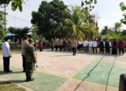 Polsek Utan Gelar Apel Gabungan Kesiapan Operasi Mantab Brata Jelang Pemilu 2024