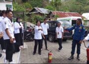 Dinas Damkartan Sosialisasi Pencegahan Kebakaran di Puskesmas Batulanteh