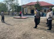 Polsek dan Kecamatan Rhee, Gelar Apel Siaga Bencana dan Himbauan Kesiapsiagaan Masyarakat