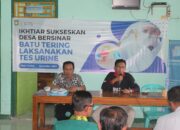 Ikhtiar Sukseskan Desa Bersinar: Pemdes Batu Tering Lakukan Tes Urine