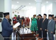 Wabup KSB Ambil Sumpah 4 Pejabat Eselon II