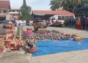 Satpol PP Kabupaten Sumbawa Musnahkan 1.800 Botol Miras