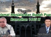 Selamat Menunaikan Ibadah Puasa Ramadhan 1445 H