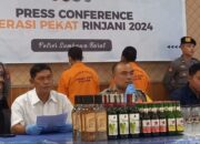 Ratusan Botol Miras Diamankan Polres Sumbawa Barat