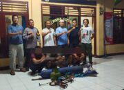 Curi Besi Milik PT BRL, 4 Terduga Pelaku Diringkus Polisi
