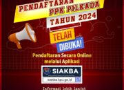 KPU Kabupaten Sumbawa Buka Pendaftaran PPK Pilkada Tahun 2024