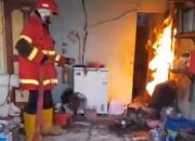 Kebakaran Tempat Pembuatan Roti di Desa Uma Beringin Berhasil Dipadamkan oleh Tim Damkar