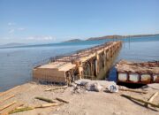 Proyek Pembangunan Dermaga Apung Sumbawa Capai 75 Persen