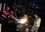 Dipicu Korsleting Listrik, 1 Unit Rumah Panggung di Dusun Peraya Kalimango LudesTerbakar