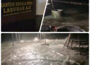 Banjir Rob dan Gelombang Tinggi Hantam Pulau Moyo, Fasilitas Umum dan Rumah Warga Terendam