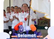 Ketua KONI Sumbawa Menyampaikan Selamat HPN 2025