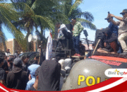 Tuntut Pemekaran PPS, Massa Kembali Blokade Akses Pelabuhan Poto Tano