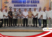 DPDR Hadir di Muskab VI KADIN Sumbawa, H. Berlian Rayes: DPRD Siap Dukung Penuh KADIN