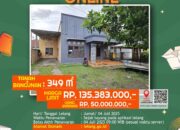 Pengumuman Lelang Online Tanah & Bangunan Seluas 349 m2