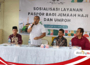 Imigrasi Sumbawa Sosialisasikan Layanan Paspor bagi Jemaah Haji dan Umroh di Kecamatan Maluk