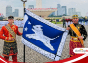 Dua Prajurit Kodim 1607/ Sumbawa Wakili NTB di Kirab Merah Putih