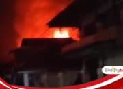 Tragis! Rumah Panggung di Juru Mapin Sumbawa Ludes Dilahap Api, Nenek 80 Tahun Meninggal Dunia