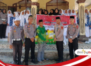 HUT Lalu Lintas ke-70, Satlantas Polres Sumbawa Barat Sambangi Ponpes dan Panti Asuhan