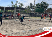 Moyo Hulu dan Unter Iwes Sabet Emas Voli Pasir Porkab Sumbawa 2025