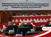 Rapat Paripurna DPRD Sumbawa Bahas Perubahan APBD Tahun Anggaran 2025