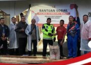 Kapolres KSB Salurkan Bantuan Material Bangunan untuk Pembangunan Masjid di Kecamatan Sekongkang