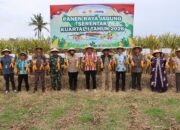 Dukung Asta Cita Presiden, Kapolres Sumbawa Pimpin Panen Raya Jagung Serentak Kuartal I 2026