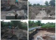 Banjir Lagi! Jalan Darurat Batu Bangka Kembali Terhanyut, Akses Warga Lumpuh – PUPR Turun Tangan Darurat
