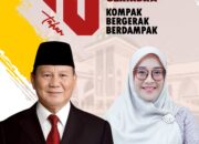 Merliza, S.SOS.I,M.M., Wakil Ketua II Dewan Perwakilan Rakyat Daerah Kabupaten Sumbawa Barat mengucapkan Selamat Hari Ulang Tahun ke-18 Partai Gerakan Indonesia Raya Kompak Bergerak Berdampak