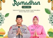 Kepala Kepolisian Resor Sumbawa Barat Beserta Staf dan Bhayangkari mengucapkan Marhaban ya Ramadhan 1447 H / 2026
