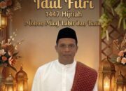 Dinas Tenaga Kerja dan Transmigrasi Kabupaten Sumbawa Barat mengucapkan Selamat Hari Raya Idul Fitri 1447 H Mohon Maap Lahir dan Batin