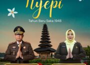 Kepala Kejaksaan Negeri Sumbawa Barat beserta seluruh pegawai dan Ketua IAD Daerah Sumbawa Barat beserta seluruh anggota mengucapkan Selamat Memperingati Hari Raya Nyepi Tahun Baru Saka 1948.